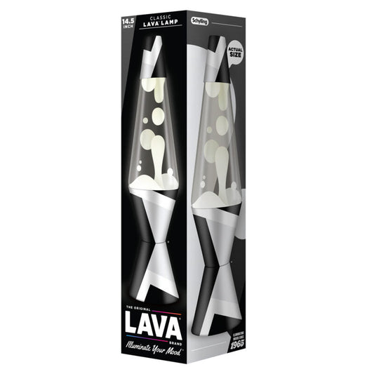 14.5″ Lava Lamp Polygonal White Tone - US 3204