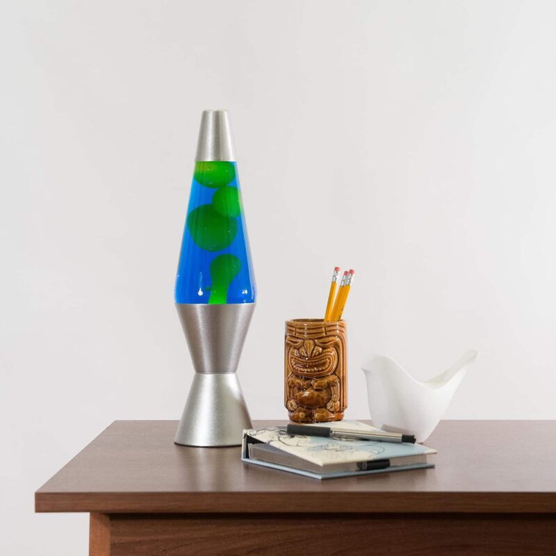 14.5” LAVA Lamp – Yellow/Blue/Silver - US 2731
