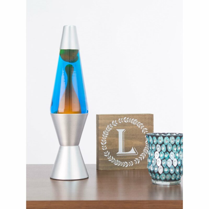 14.5” LAVA Lamp – Orange/Blue/Silver - US 1237