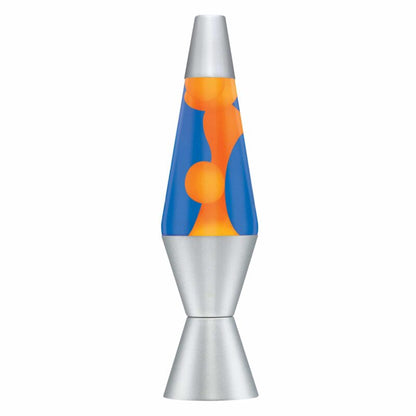 14.5” LAVA Lamp – Orange/Blue/Silver - US 1237