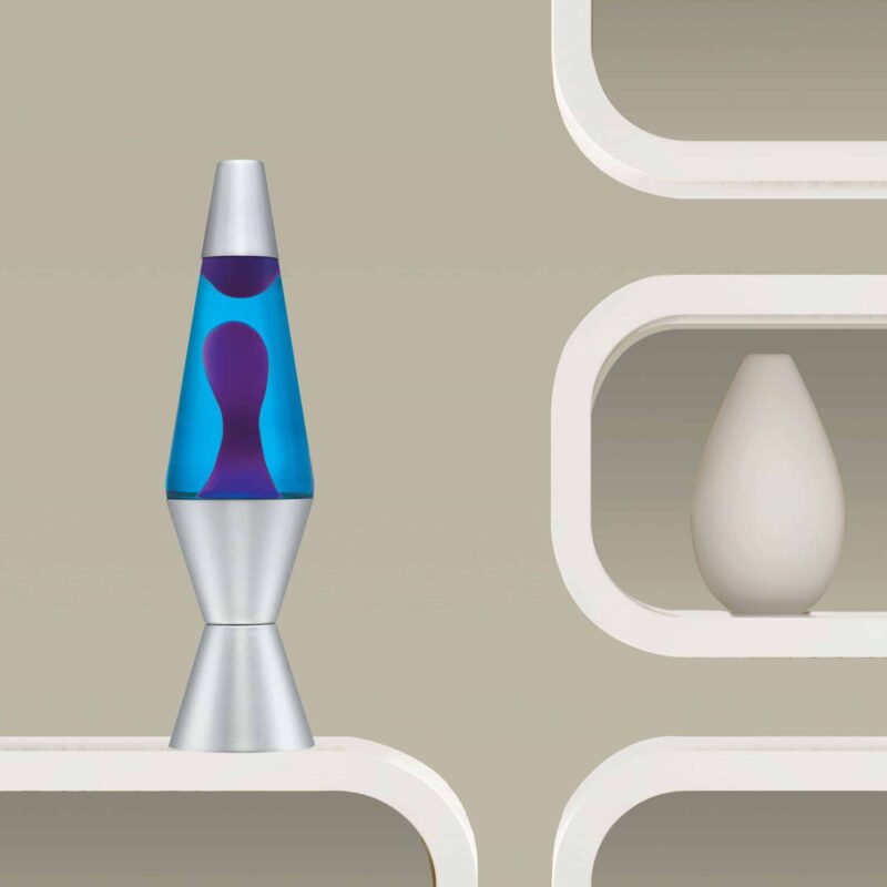 14.5″ LAVA Lamp – Purple/Blue/Silver - US 7298