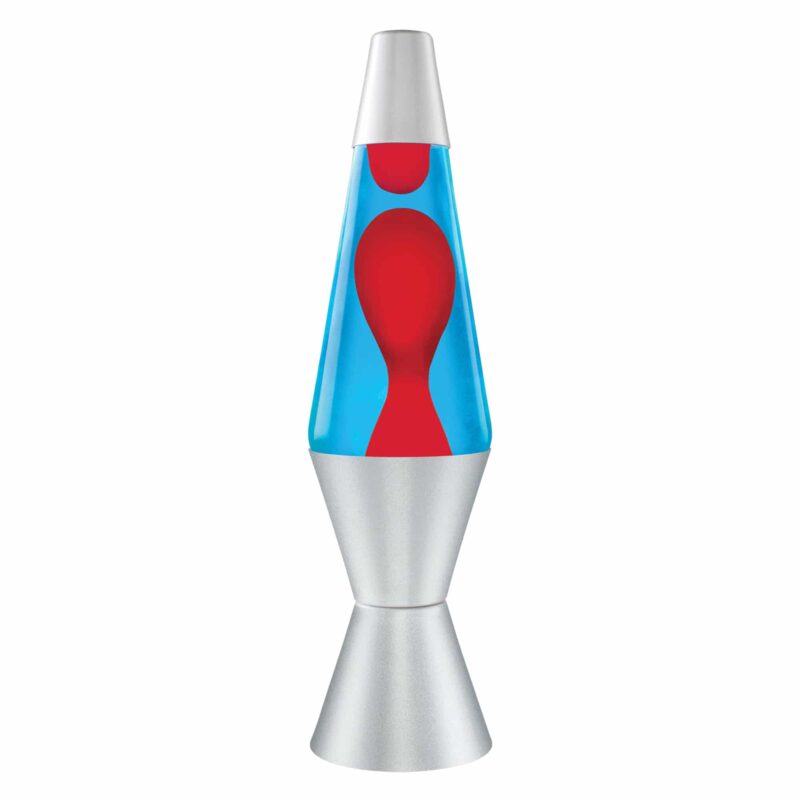 14.5″ LAVA Lamp – Red/Blue/Silver - US 9789