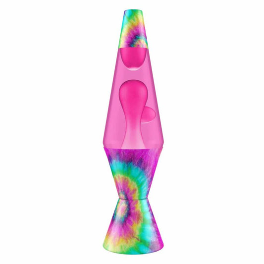14.5″ LAVA Lamp – Tie Dye Pink Spiral - US 5912