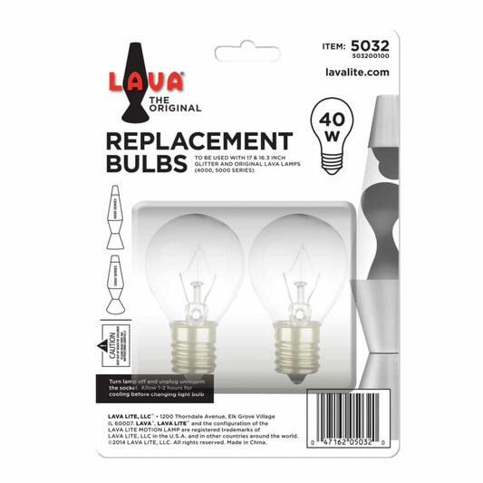 40W LAVA Lamp Light Bulb A15 - US 8890