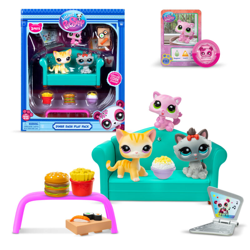 Littlest Pet Shop Diner Dash Play Pack - US 1722