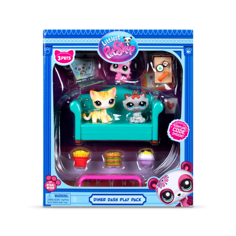 Littlest Pet Shop Diner Dash Play Pack - US 1722