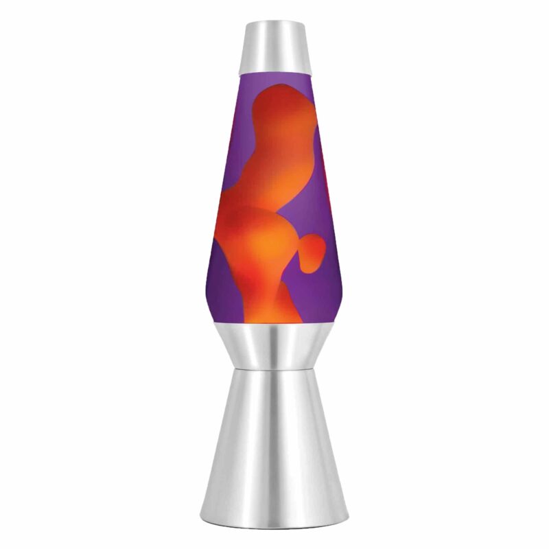 27″ LAVA Lamp Grande – Yellow/Purple/Silver - US 3476