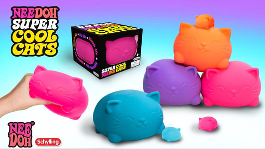 Super NeeDoh Cool Cats - US 8902