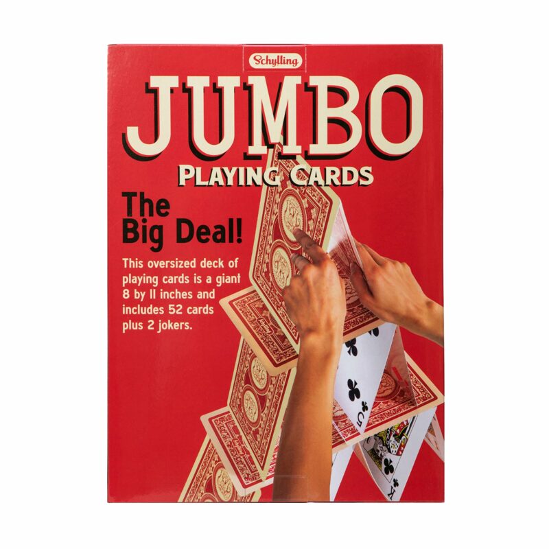 Jumbo Playing Cards - US 8409