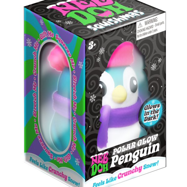 NeeDoh Polar Glow Penguin - US 5764