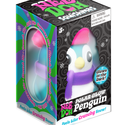 NeeDoh Polar Glow Penguin - US 5764
