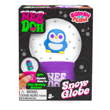 NeeDoh Squish N Flow Snow Globe - US 6288