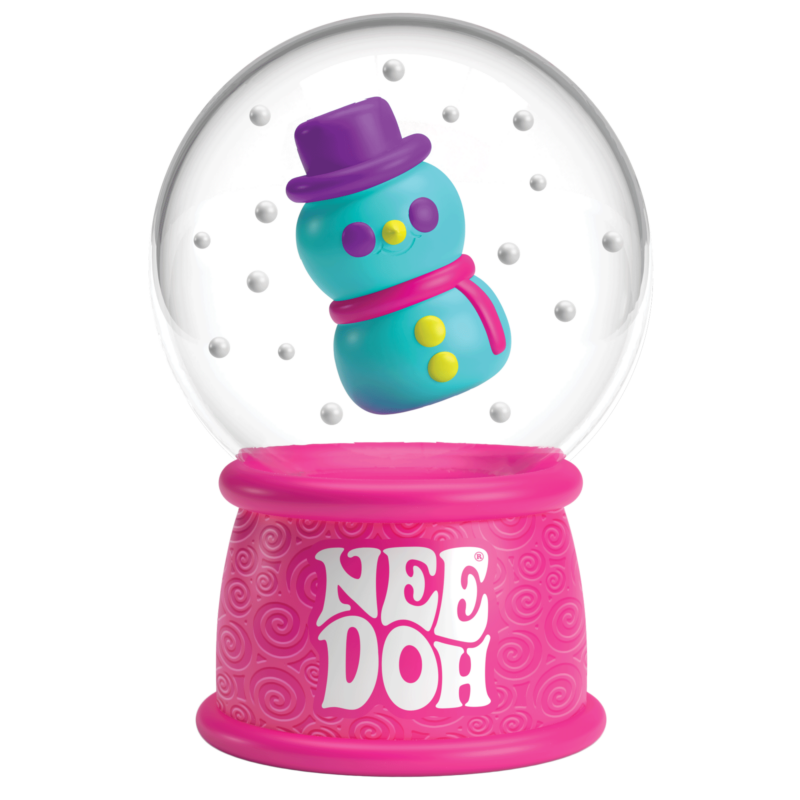 NeeDoh Squish N Flow Snow Globe - US 6288