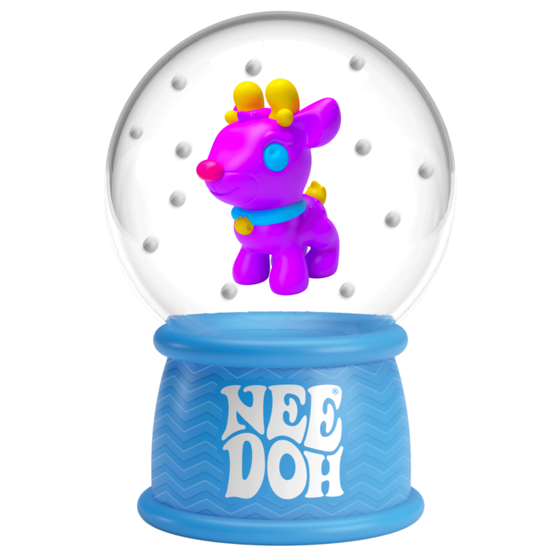 NeeDoh Squish N Flow Snow Globe - US 6288