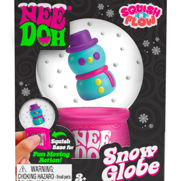 NeeDoh Squish N Flow Snow Globe - US 6288