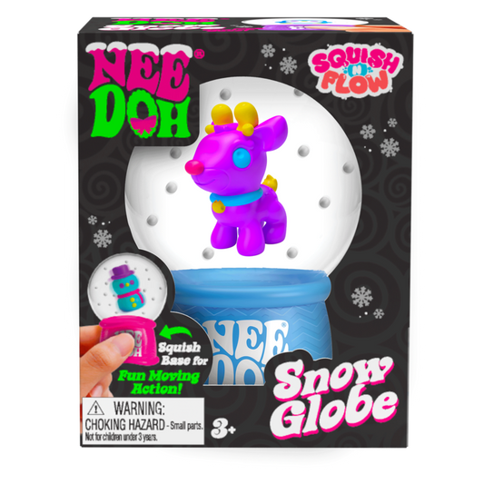 NeeDoh Squish N Flow Snow Globe - US 6288
