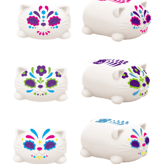 NeeDoh Sugar Skull Cats - US 2786