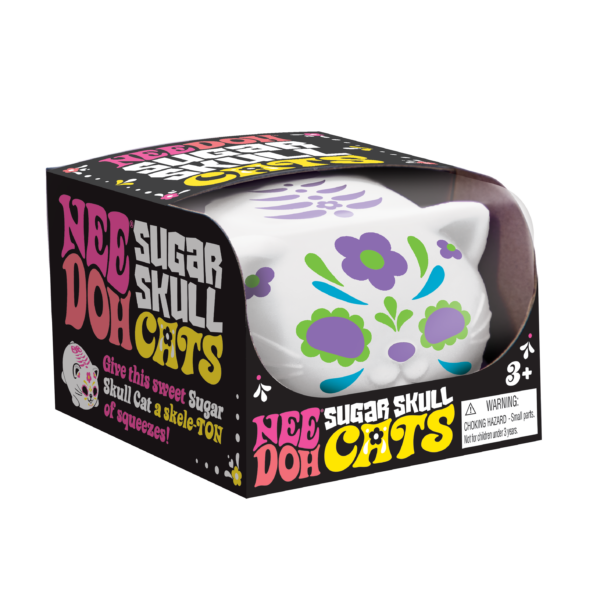 NeeDoh Sugar Skull Cats - US 2786